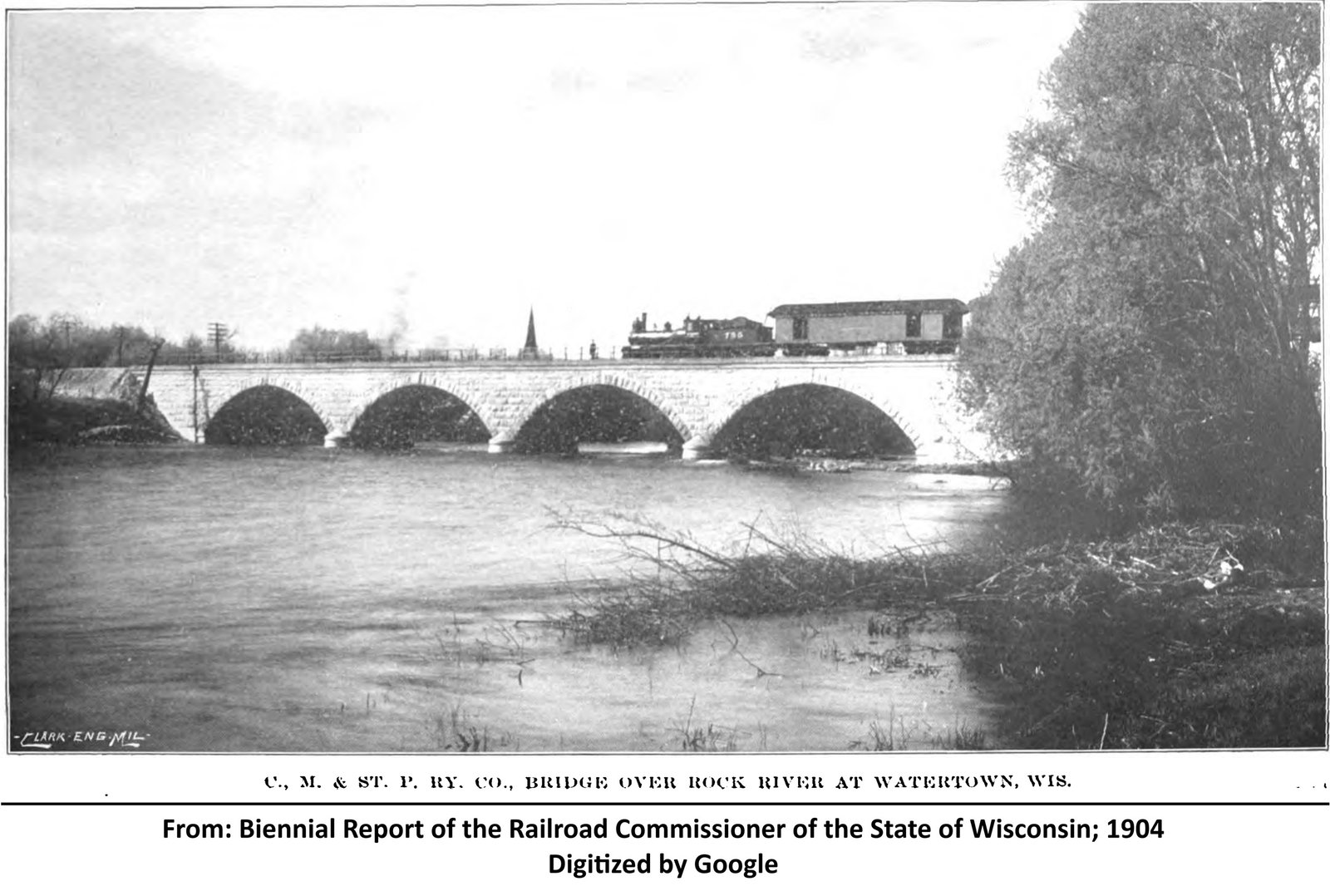 Bridge soon after completion